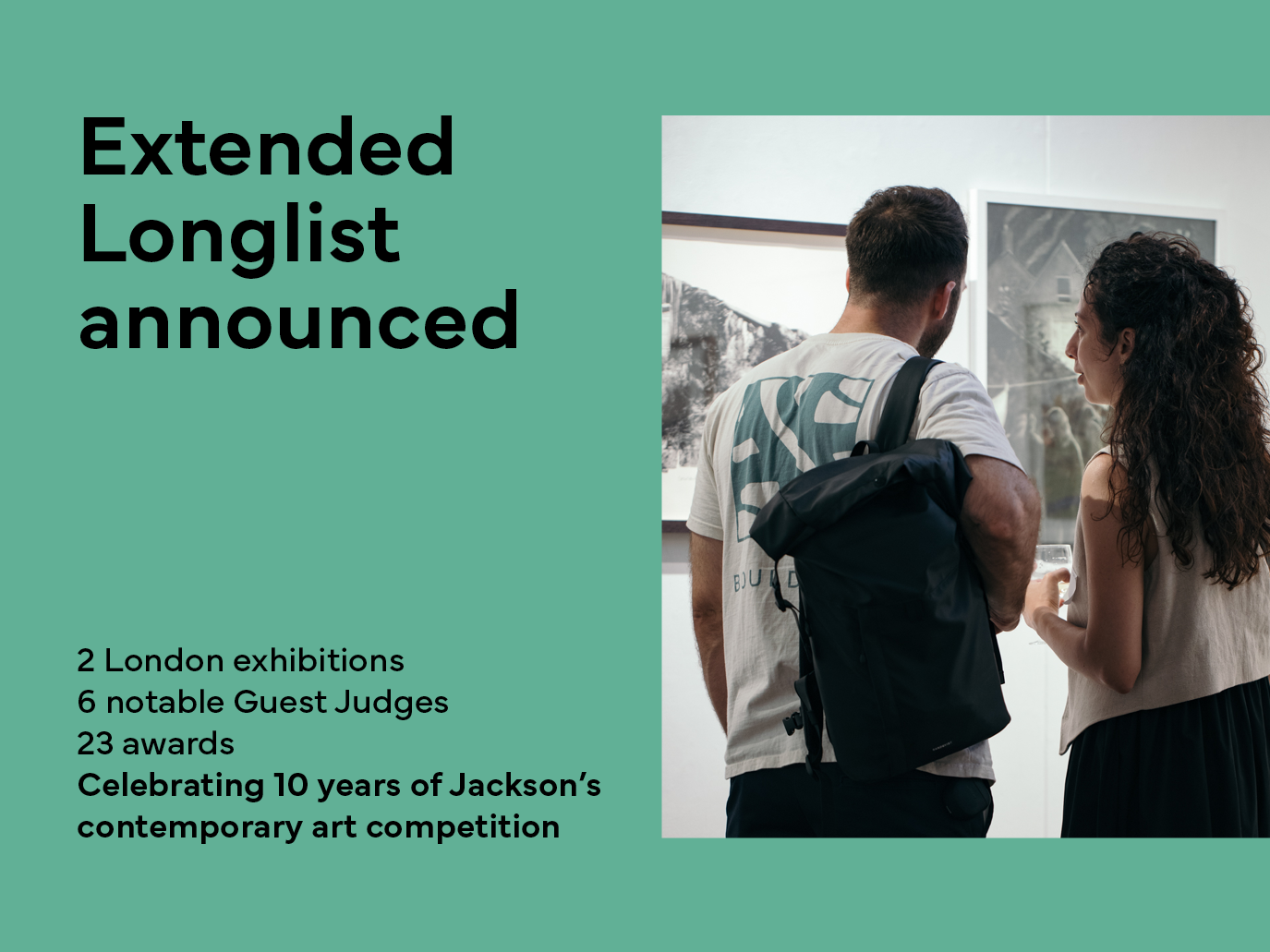 Jackson’s Art Prize 2025 Extended Longlist Announced